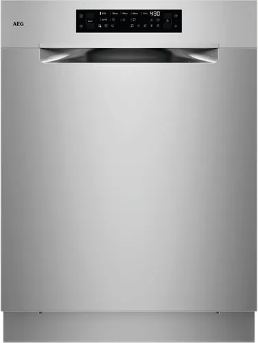 AEG Unterbaugeschirrspüler 7000 V72GUB10SNM, Wassersparende Spülmaschine: 8,4l im Eco-Programm-effiziente Reinigung