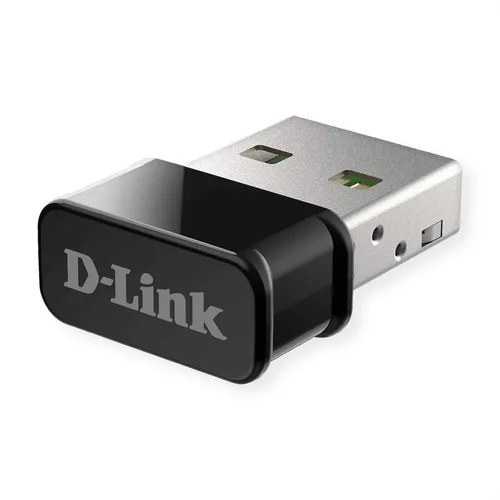 D-Link DWA-181 Wireless AC MU-MIMO Nano USB Adapter - Dualband WLAN mit bis zu 867 Mbit/s, kompakt und sicher dank WPA3