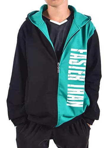 BEZLIT Jungen Kinder Hoodie Kapuzen Pullover Sweatjacke 30236 Grün 122