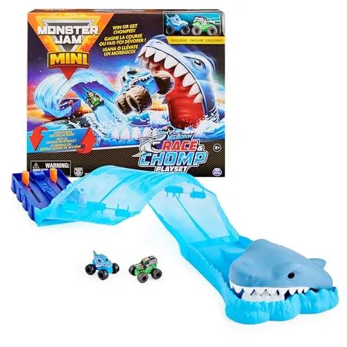 Monster Jam Minis - Rennset mit Hai