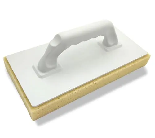 HAROMAC Schwammreiber 280×140 mm | Saugstarker Hydro-Schwamm (30 mm) | Reibebrett zum Reinigen, Glätten & Strukturieren von Putz & Fliesen | Made in Germany | Profiqualität