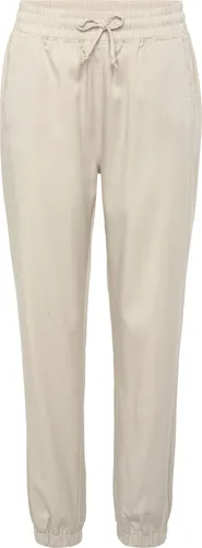 Schlupfhose LASCANA, Damen, Gr. 42, beige - Bequeme Stoffhose von Lascana in sand, mit elastischem Bündchen und praktischen Taschen. Ideal für einen lässigen Look und angenehmen Tragekomfort.