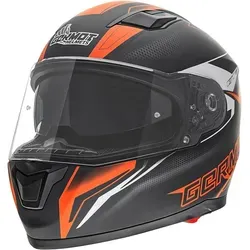 Germot Motorradhelm GM 330 Dekor Helm - Motorradhelm mit sportlichem Design, kratzfestem Visier und integrierter Sonnenblende. Ideal für Komfort und Schutz auf jeder Fahrt.