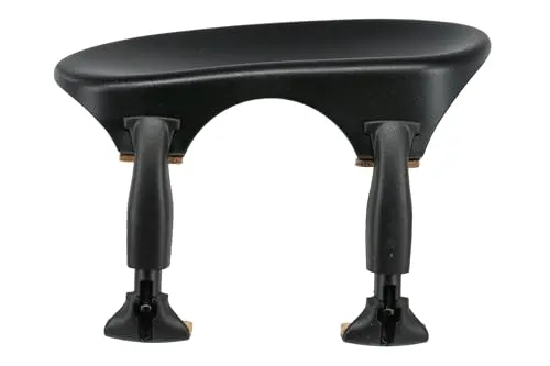 Wittner Kinnhalter, Mittelkinnhalter Violine 4/4, High-Tech Kunststoff, anatomisch geformt, allergiegetestet, mit Montagewerkzeug