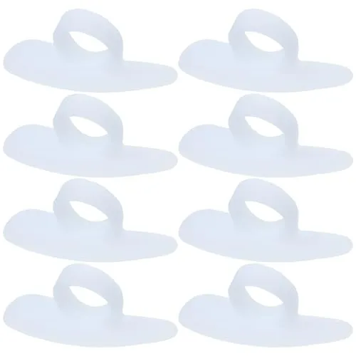 Paar Hammerzehenpolster Aus Silikon – Zehenschutz Und Korrektor FüR Frauen – Komfortable Entlastung Und Wiederverwendbare Zehenpolster FüR Schuhe Aller Art 4