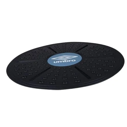 Umbro Balance Board - Wackelbrett - 36 x 5,5 CM - Gleichgewichts- und Krafttraining - Schwarz/Blau