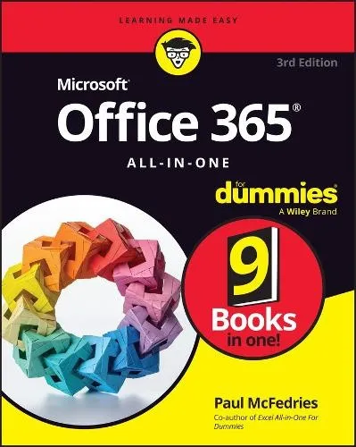 Microsoft 365 Office All-In-One for Dummies by Paul McFedries [Paperback]