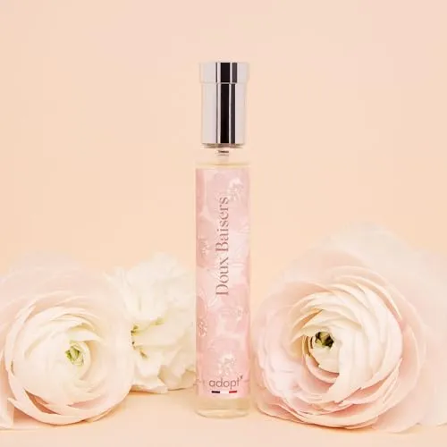 adopt DOUX BAISERS 30ml Eau de Parfum für Damen | Geheimnisvoller, verführerischer Duft mit weißen Blüten und Moschus, Langanhaltender Damenduft, für sinnliche Momente, adopt:Damenduft