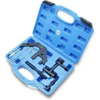 CCLIFE Steuerketten Werkzeug für BMW M47/M57 - Professionelles Werkzeugset für den präzisen Steuerkettenwechsel bei BMW M47 und M57 Dieselmotoren. Enthält alles für eine exakte Arretierung von Kurbel- und Nockenwelle. Hohe Qualität für den Werkstatteinsatz.