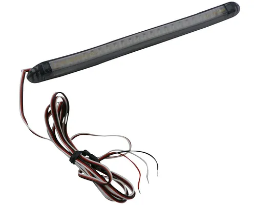 Rücklicht LED Motorrad Highsider STRING, getöntes Glas in rot von PW