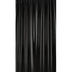 Peva Duschvorhang Schwarz 120x200 cm inkl. Duschvorhangringe