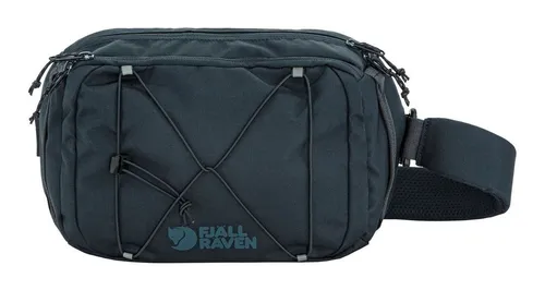 Fjällräven Skule Sling 6 Umhängetasche navy (560) - Die Fjällräven Skule Sling 6 ist ideal für Radfahrer und den Alltag. Mit 6 Litern Volumen, gepolstertem Laptop-Fach und robustem, recyceltem Material bietet sie Funktionalität und Komfort für aktive Menschen.