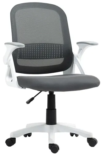 HOMCOM Ergonomischer Bürostuhl mit aufklappbarer Armlehne
