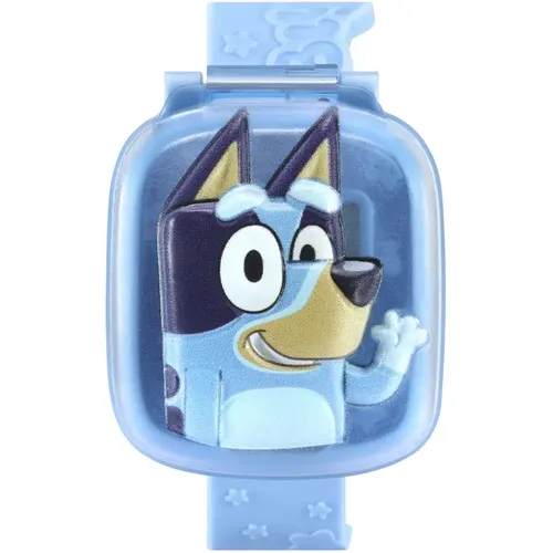 Vtech Bluey - Lernuhr für cooles Kinder - Lernuhr für Kleinkinder, interaktive Spiele mit Originalstimmen von Bluey und Bingo, fördert Hand-Auge-Koordination und Zuordnen, ideal für kleine Fans der Serie.