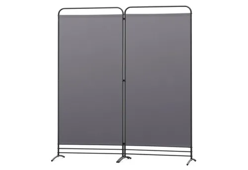 Angel Living Klappbarer Paravent 2-teilig - Flexibler Sichtschutz für jeden Raum - Paravents & Raumteiler: Stabiler, faltbarer Sichtschutz aus atmungsaktivem Polyester, ideal für Privatsphäre in Schlafzimmer, Büro oder Garten.