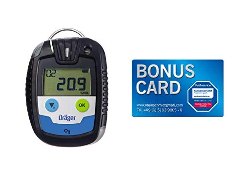 Dräger Eingasmessgerät Pac 6500 O2 + BONUS CARD