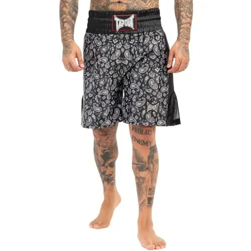 Tapout Herren Boxhose Moreno Black/White XXXL
