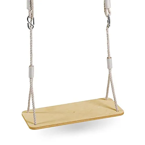 MAMOI® Babyschaukel, Holzschaukel, Schaukel Baby, Indoor Garten, Kinderschaukel, Kinder Holzschaukel, Schaukel, Schaukelsitz Outdoor Babysitz bis 100kg! |100% ECO | Made in EU