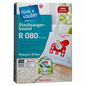 flink & sauber Staubsaugerbeutel R 080 für Miele & Hoover