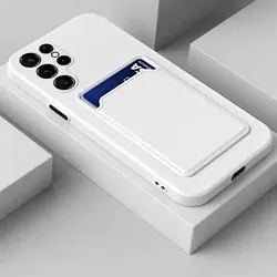 Hülle kompatibel mit Samsung Galaxy S23 Ultra Kunststoff Soft Handyhülle - Handy Case Weiß