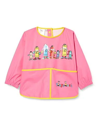 Playshoes 515301 - Malschürze mit Ärmeln Große: S / 92, pink
