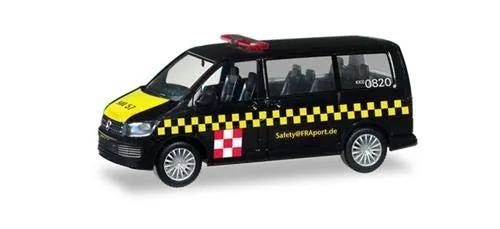 Herpa 094382 VW T6 Multivan Fraport Safety