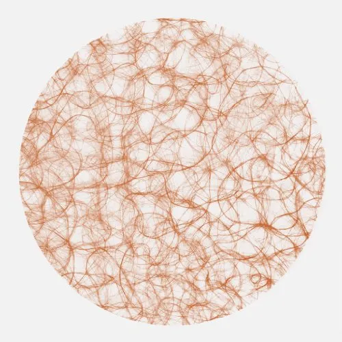 Sizoweb Formen in orange von DEKO AS