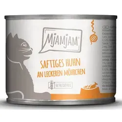 MjAMjAM saftiges Huhn an leckeren Möhrchen 6x200 g von MjAMjAM