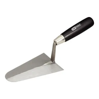 KS Tools Stuckateurkelle, rund, 240mm, mit Holzgriff