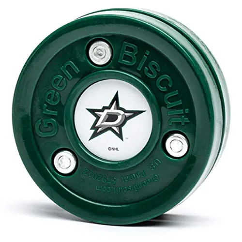 NHL Green Biscuit Dallas Stars Puck für Trockentraining