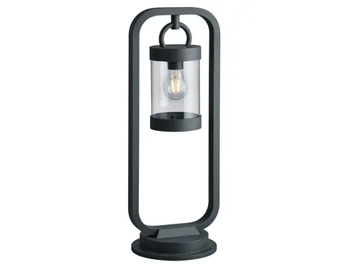 TRIO Leuchten LED Pollerleuchte 60cm - Pollerleuchte aus wetterfestem Aluminium mit Dämmerungsschalter, ideal für Eingänge und Terrassen – sorgt für dekoratives Lichtambiente.