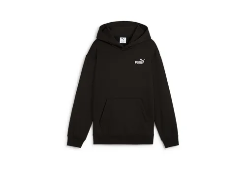 PUMA Kapuzensweatshirt ESS SMALL NO. 1 LOGO RELAXED HOODIE FL schwarz 140 EU - Baby-Oberbekleidung, sportlicher Hoodie mit Kapuze und bequemen Kängurutaschen für optimale Bewegungsfreiheit und Komfort.