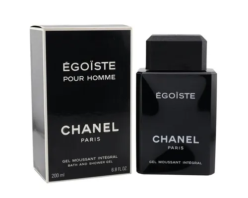 CHANEL Duschgel Egoiste Pour Homme 200ml - Elegantes Bade- und Duschgel mit charakterstarkem Duft. Ideal für besondere Anlässe und die kühleren Jahreszeiten. Verwöhnen Sie sich mit einem luxuriösen Pflegeerlebnis.