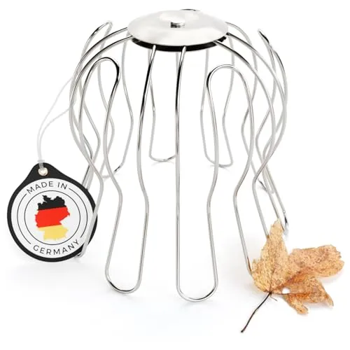 greate. Laubschutznetz Dachrinnen Laubschutz Verzinkt 87 bis 100mm - Fallrohrschutz (1-St)