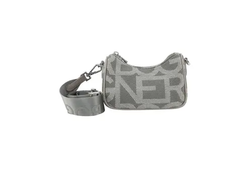 BOGNER Schultertasche Pany Lora - Damen Schultertasche in Taupe - Schultertasche aus strapazierfähigem Polyester mit Baumwoll-Innenfutter, leicht und perfekt für den Alltag, Gewicht nur 349 g.