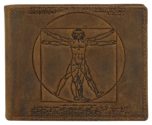 Landleder Geldbörse aus echtem Rindleder - Entdecken Sie die stilvolle Landleder Geldbörse im Vintage Look. Mit ihrer schlanken Form und durchdachten Fächeraufteilung bietet sie Platz für Bargeld und Karten – ideal für den täglichen Gebrauch.