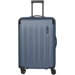 Travelite DYNAMIIC Trolley M erweiterbar Denimblue 7000148-20 - Trolley M erweiterbar aus robuster ABS-Hartschale, ideal für Reisen mit zusätzlichem Stauraum dank Dehnfalte und verstärkten Ecken für optimalen Schutz.
