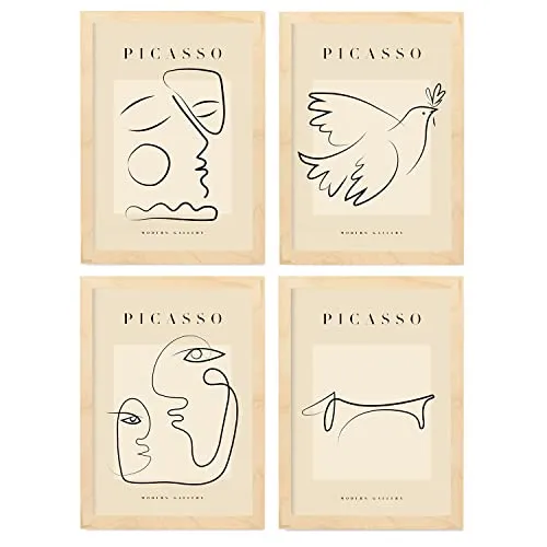 Poster & Bildende Kunst Beige von Nacnic