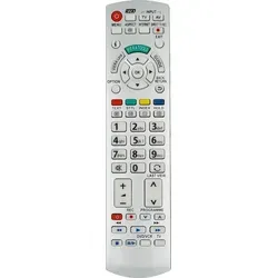 Ersatz Fernbedienung für Panasonic TV / TX-L42ETN53 / TX-L42ETS51 / TX-L42ETX54 Fernseher Remote Control - Silber