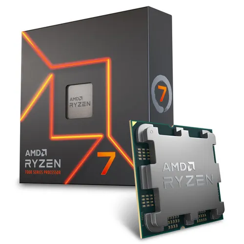 AMD Ryzen 7 7700X - 8-Core Desktop-Prozessor mit 5,4 GHz Max Boost, ideal für extrem schnelles Gaming und 100+ FPS Leistung