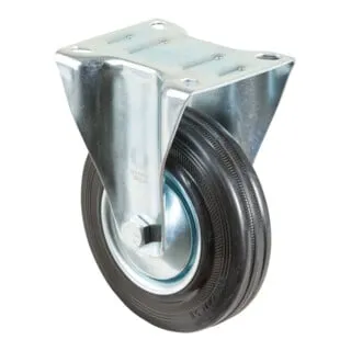 BS Rollen Transportrolle L410.B55.126 Bockrolle, Raddurchmesser 125 mm,