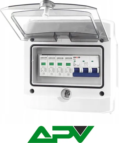 Solar Anschlusskasten AC Überspannungsschütz T2 für 8-Module PV-Anlage