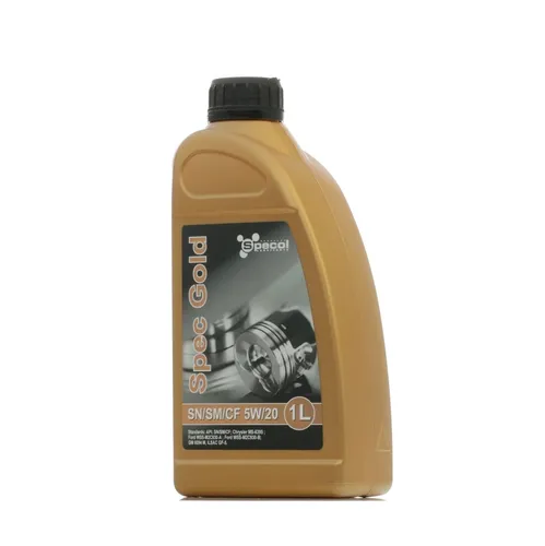 SPECOL Spec Gold für 5W-20 1 Liter Motoröl Motorenöl Vollsynthetisch MS-6395 Öl