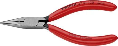 KNIPEX Greifzange für Feinmechanik mit Kunststoff überzogen 125 mm, 37 31 125