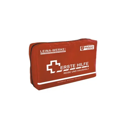 Leina Werke Erste Hilfe Set Leina Reise und Haushalt Set wasserabweisendes Nylonmaterial, mit Reißverschluss genäht 81346