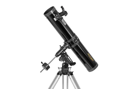 Omegon Teleskop N 126/920 EQ-3 - Ideal für Einsteiger - Teleskope mit 22% mehr Lichtsammelfähigkeit, stabiler EQ-3 Montierung für präzise Beobachtungen und einfache Justierung. Perfekt für Deep-Sky Objekte und erste Astrofotografie.