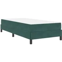 vidaXL Boxspring-Velvetbett mit Schaum-Matratze von vidaXL