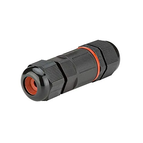 GB 81325 - Kabelverbindungsstück 7,5cm IP68 - Wasserdichtes Kabelverbindungsstück für Außenanlagen, einfache Montage und hohe Belastbarkeit. Ideal für Elektroinstallationen mit Kabeln von 0,75 bis 1,5 mm². Schutzart IP68 garantiert Langlebigkeit.
