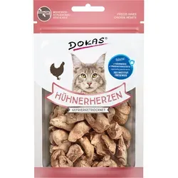 Dokas Hühnerherzen gefriergetrocknet 15 g von Dokas