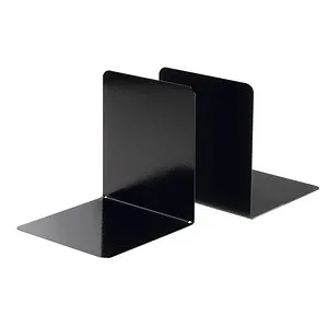 MAUL Buchstützen schwarz 12,0 x 14,0 x 14,0 cm, 2 St.